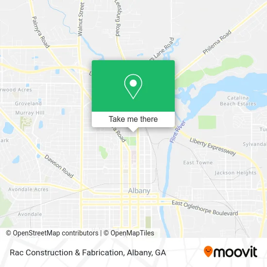 Rac Construction & Fabrication map