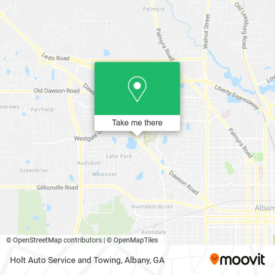 Holt Auto Service and Towing map