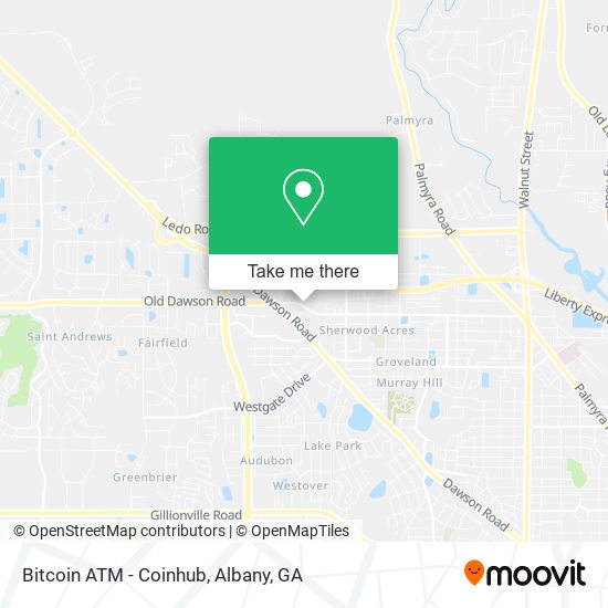Mapa de Bitcoin ATM - Coinhub