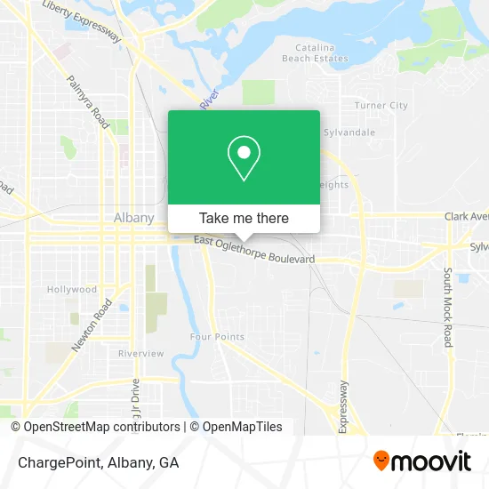 ChargePoint map