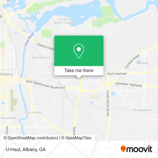 Mapa de U-Haul