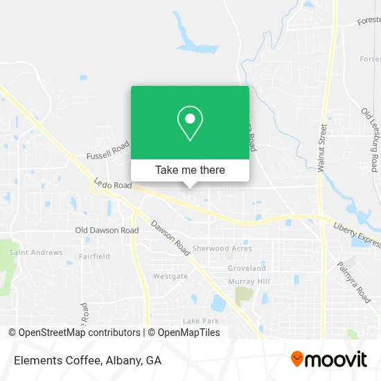 Elements Coffee map