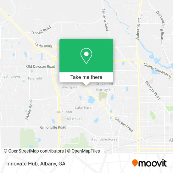 Innovate Hub map