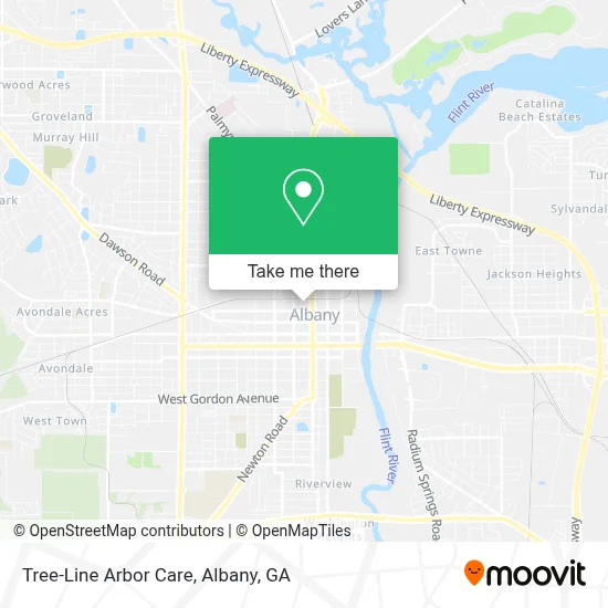 Tree-Line Arbor Care map