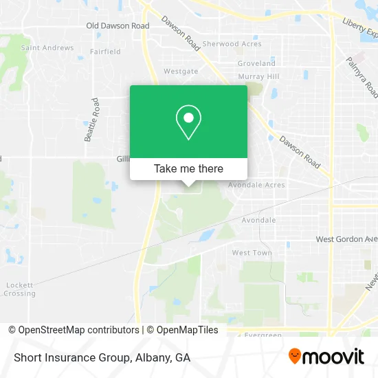 Short Insurance Group map