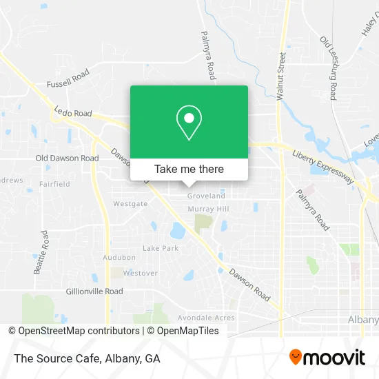 The Source Cafe map