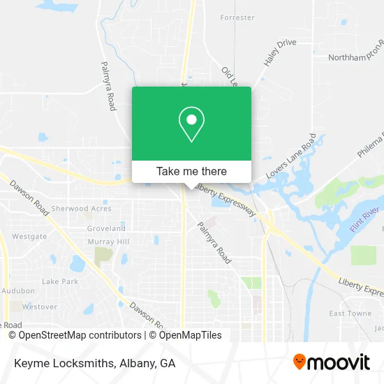 Keyme Locksmiths map