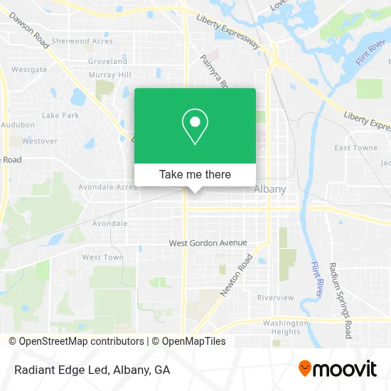 Radiant Edge Led map