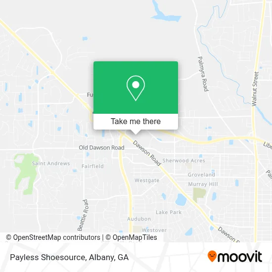 Payless Shoesource map