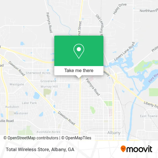 Total Wireless Store map