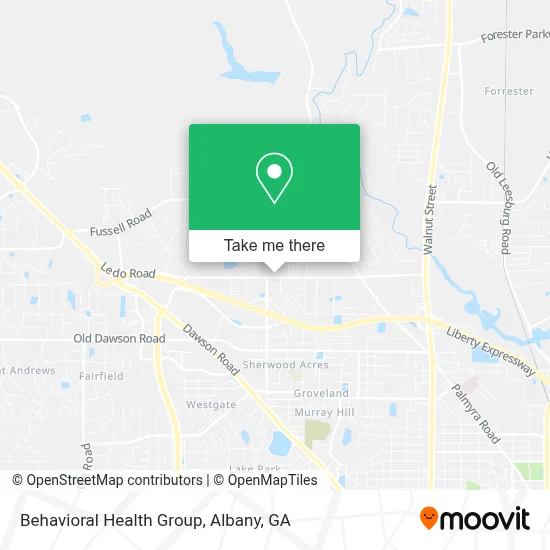 Behavioral Health Group map