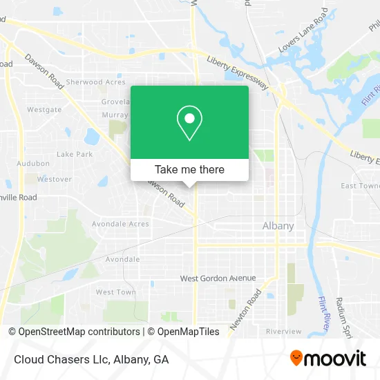 Cloud Chasers Llc map