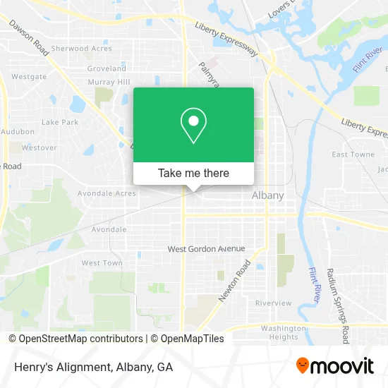 Henry's Alignment map