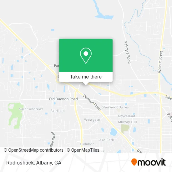 Radioshack map