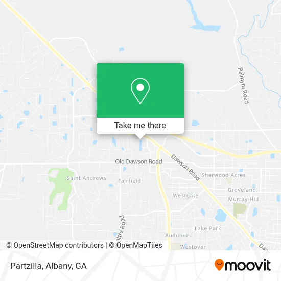 Partzilla map