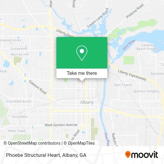 Phoebe Structural Heart map