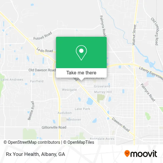 Rx Your Health map