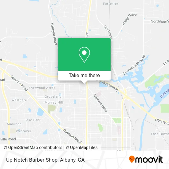 Up Notch Barber Shop map