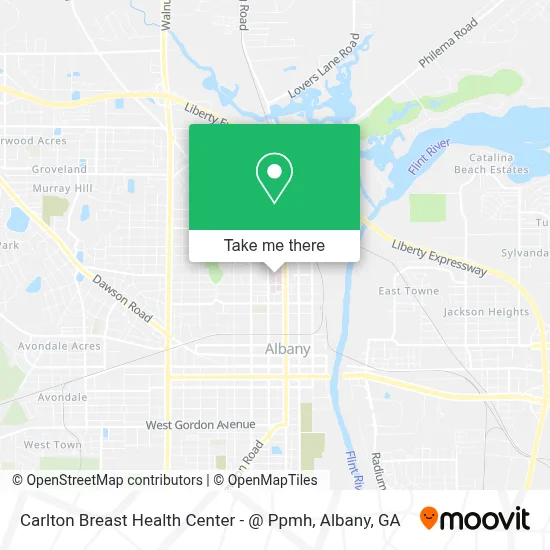 Carlton Breast Health Center - @ Ppmh map