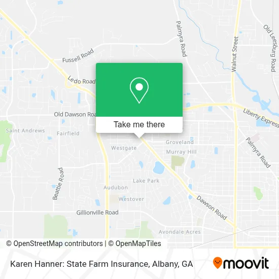 Karen Hanner: State Farm Insurance map