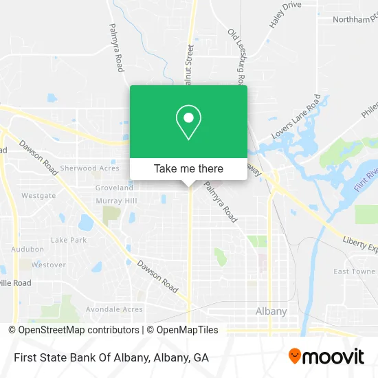 First State Bank Of Albany map