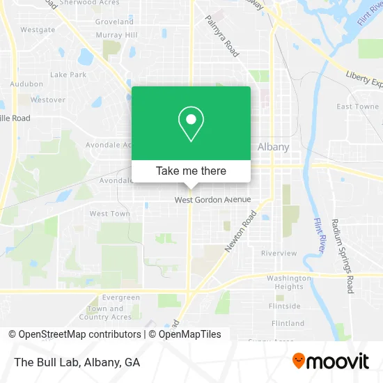 The Bull Lab map
