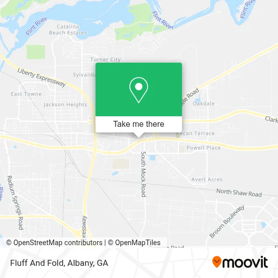 Fluff And Fold map