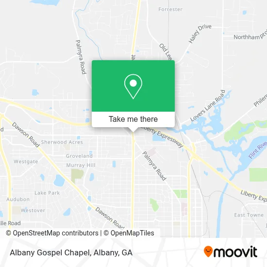 Albany Gospel Chapel map