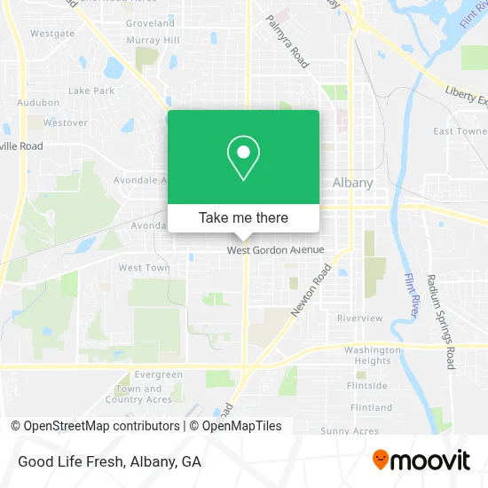 Good Life Fresh map