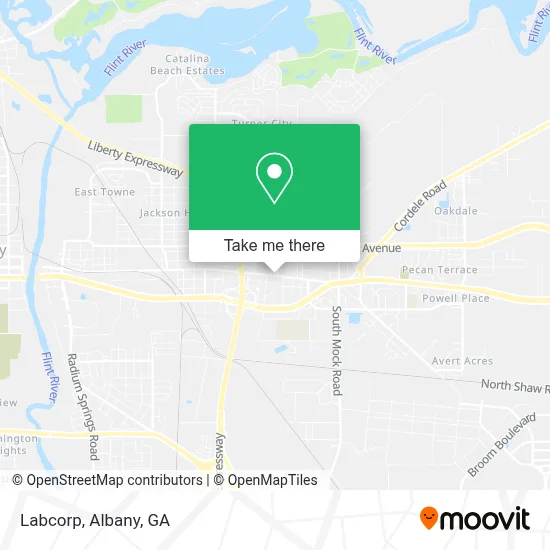 Labcorp map