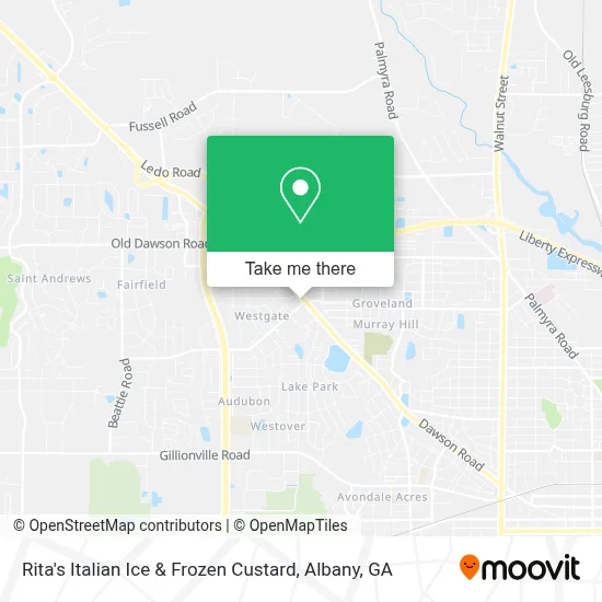 Rita's Italian Ice & Frozen Custard map