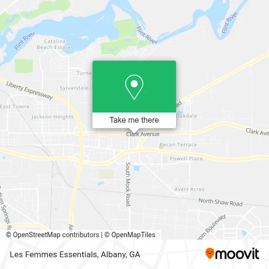 Les Femmes Essentials map