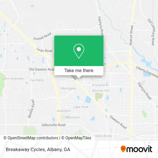 Breakaway Cycles map