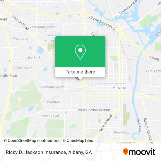 Ricky D. Jackson Insurance map