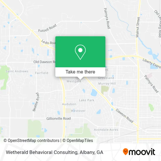 Wetherald Behavioral Consulting map