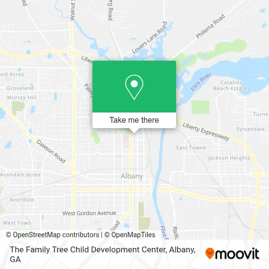 The Family Tree Child Development Center map