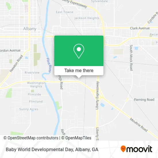Baby World Developmental Day map