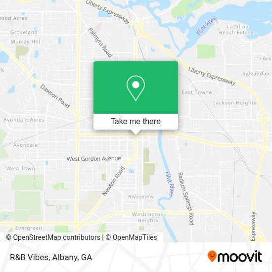 R&B Vibes map