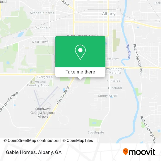 Gable Homes map