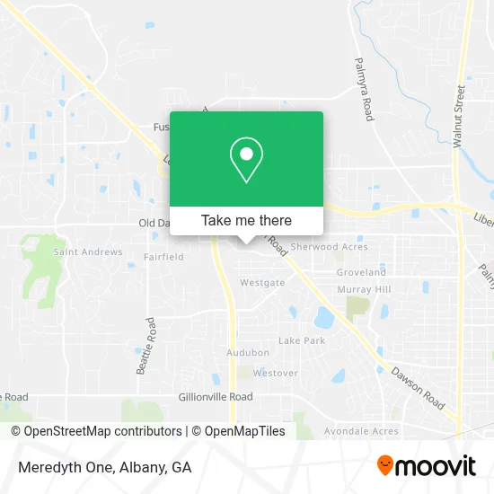 Meredyth One map