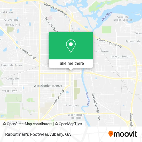 Rabbitman's Footwear map