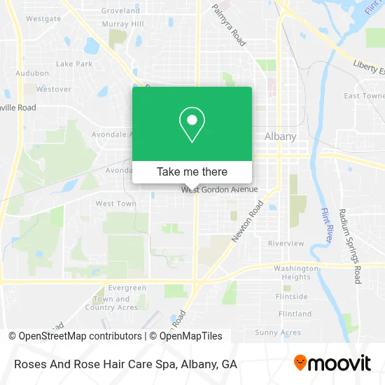 Roses And Rose Hair Care Spa map