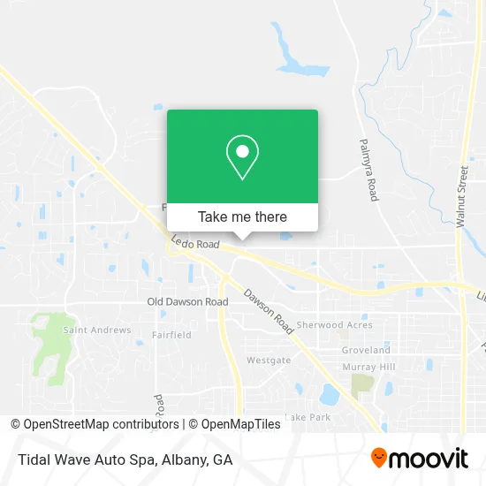 Tidal Wave Auto Spa map