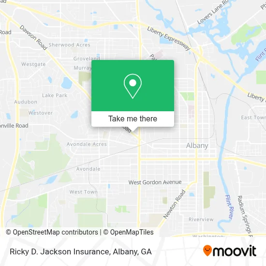 Ricky D. Jackson Insurance map