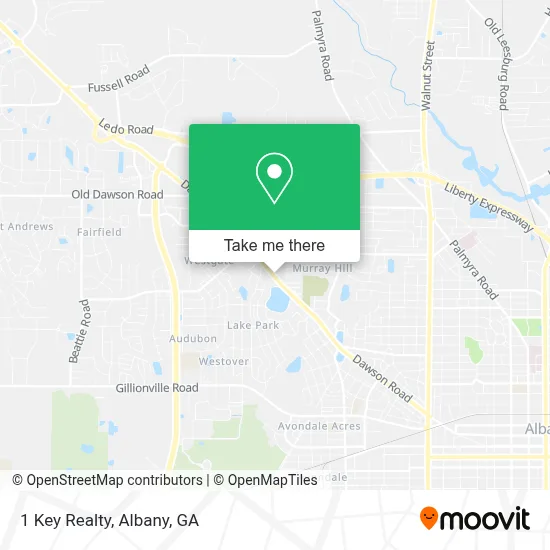 1 Key Realty map