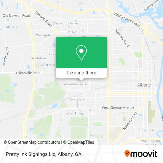 Pretty Ink Signings Llc map
