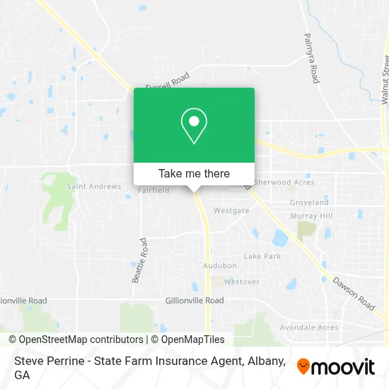 Steve Perrine - State Farm Insurance Agent map