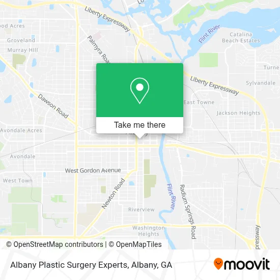 Albany Plastic Surgery Experts map