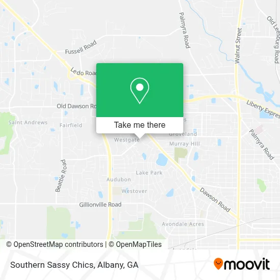 Southern Sassy Chics map