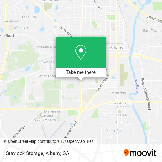 Staylock Storage map